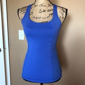 Light blue Lululemon tank top